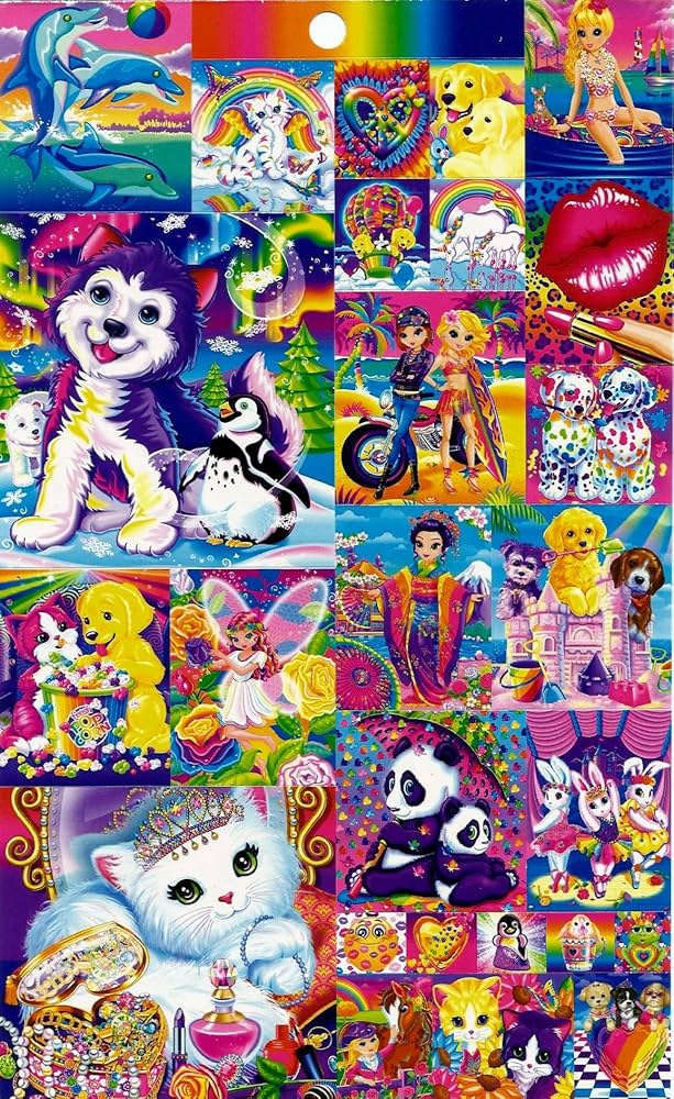 Amazon.co.jp: [リサ ・ フランク]Lisa Frank Over 400 Stickers